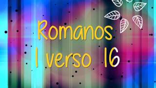 Miniatura del video "Romanos 1:16"