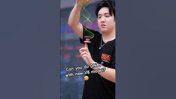 Can you do DNA🧬with new V8 model ? #fyp#skills#tutorial#yoyo #magicyoyo