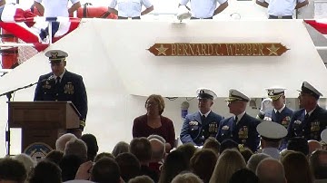 Coast Guard Cutter Bernard C Webber Commissioning