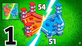 Tower War Gameplay Walkthrough Part 1-  Master Every Level! (Android/iOS)