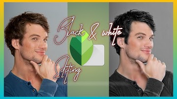 Snapseed Black & White Photo editing Tutorial | Sanpseed Mobile Tutorial 2020