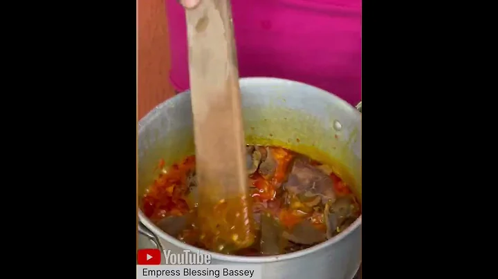 How to make Nigerian Egusi Soup #shorts #trending