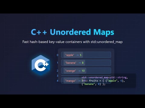 C++ Unordered Maps: