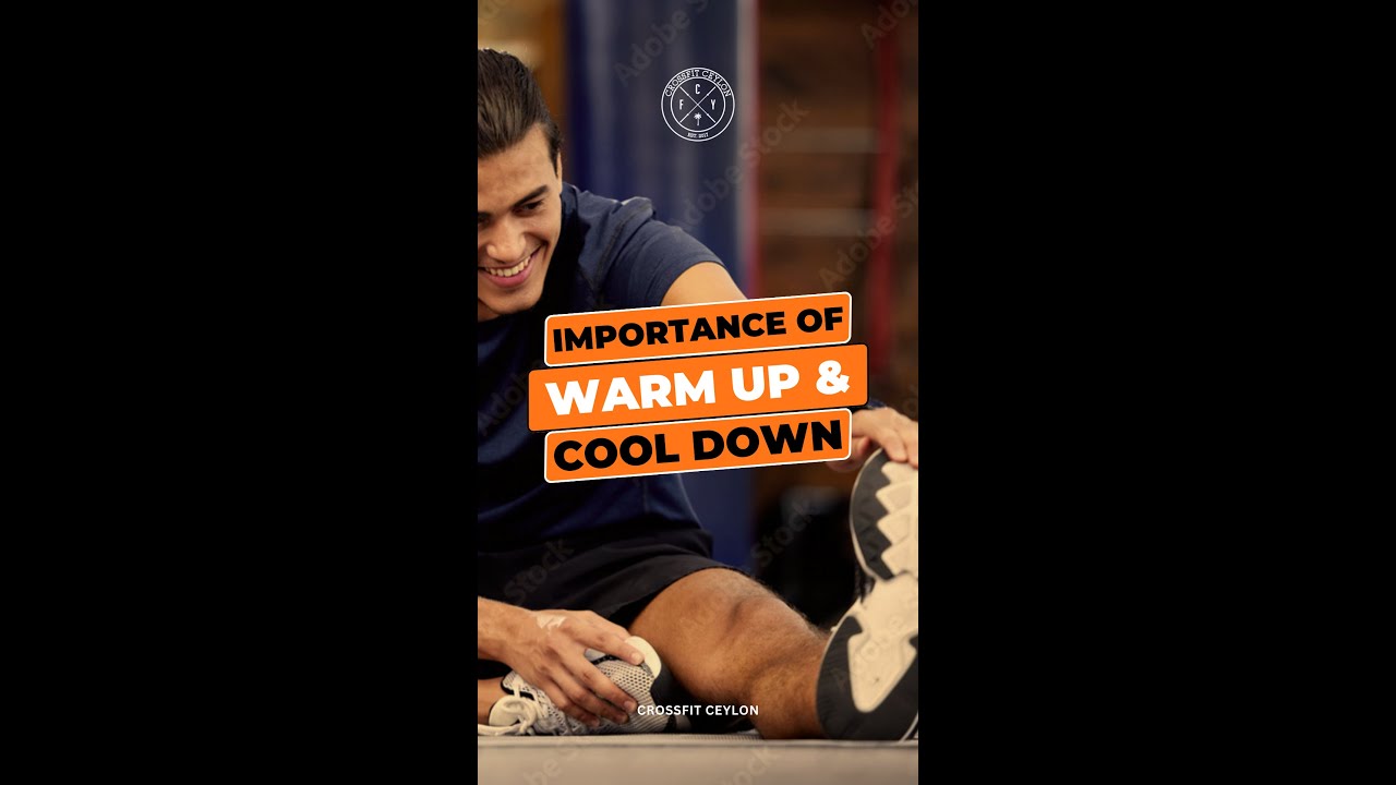 The importance of warm up and cool down - YouTube