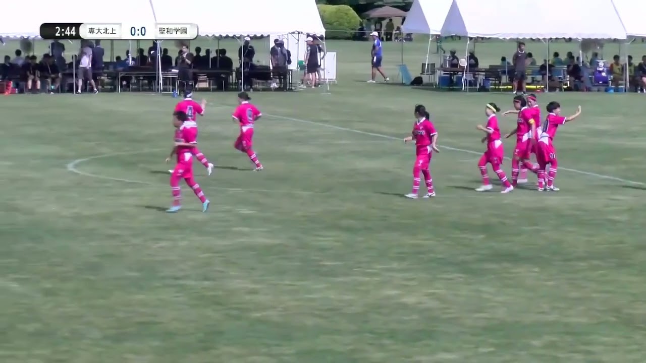 2023年IH サッカー女子 2回戦 聖和学園 (宮城) x 専大北上 (岩手