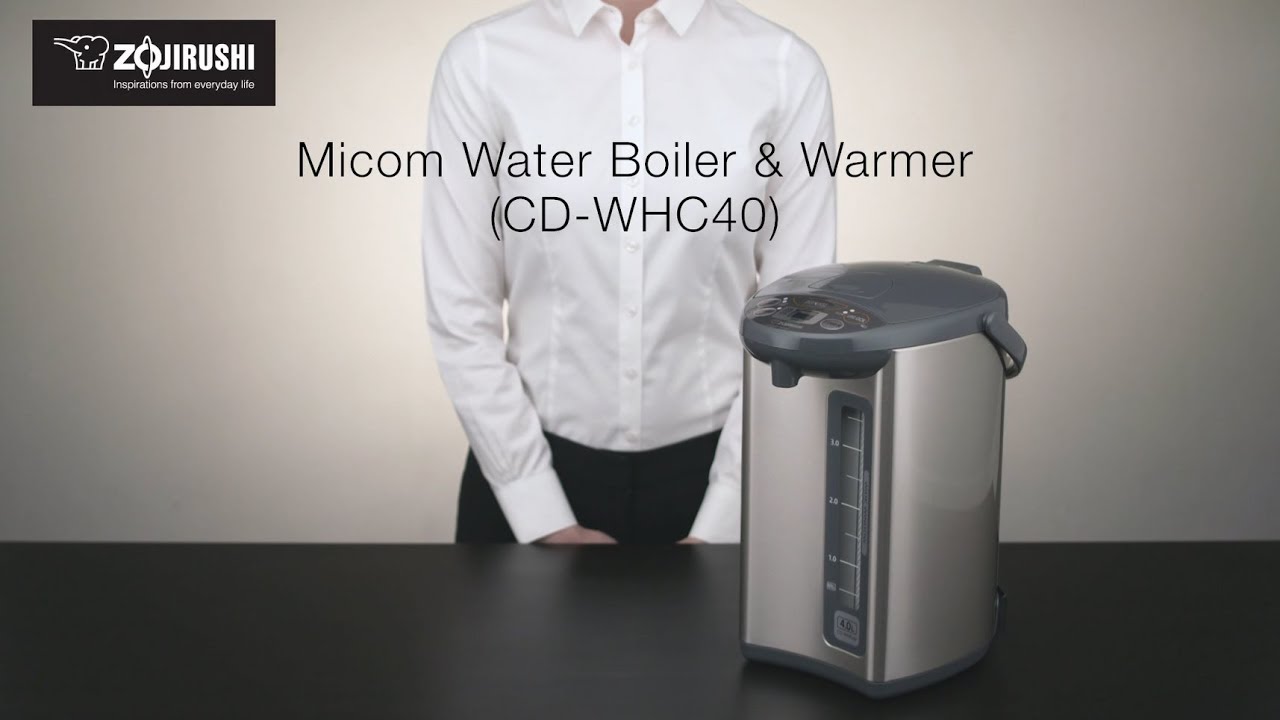 Zojirushi Micom Water Boiler & Warmer CD-WCC30/40