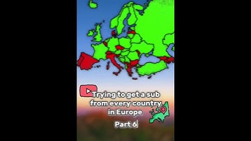 Trying to get a subscriber from every country in Europe!🇪🇺 #map #europe #geography