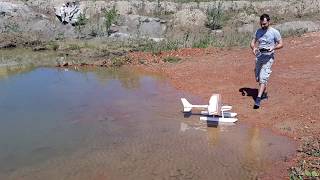 Styroman Cessna 152 pancsolás