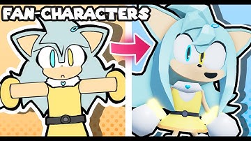 Recreating SONIC OCs from Fans in TD Style - ROBLOX