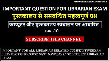KV/RSMSSB/NET/SET/LIBRARY SCIENCE /