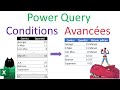 Power query  comment utiliser les fonctions de conditions avances dans excel et power bi