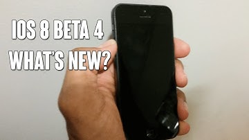 iOS 8 Beta 4 New Features!