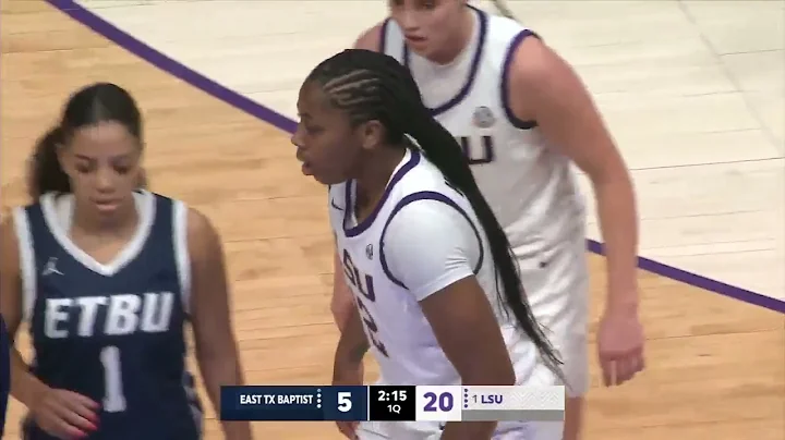 East Texas Baptist vs #1 LSU | NCAA Women Basketball 10/26/2023