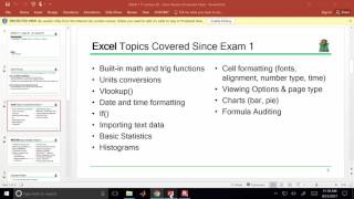 ENGR 111 - Class 30 (27 April 2017) Exam Review
