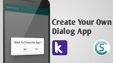 How To Create A Pop Up Dialog App In Kodular Hindi