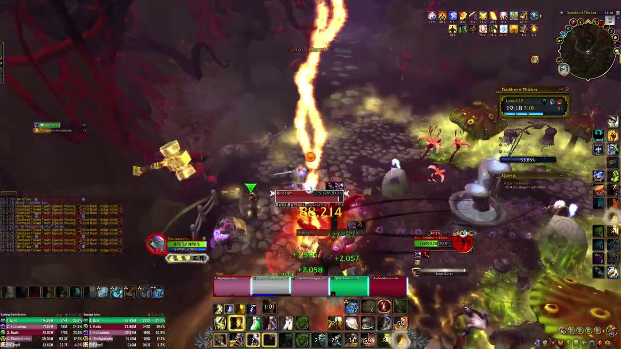 Darkheart Ticket +22 | Paladin Protection Tank | Fortified (Mythic M+ 18 20 25 30)