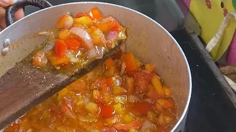 How to make the easiest egg sauce and white rice #youtube #viral #shorts