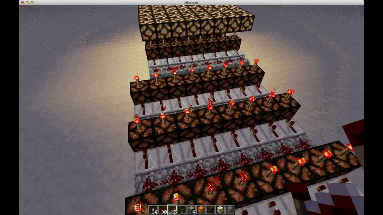 Make A Redstone Lamp Floor Youtube