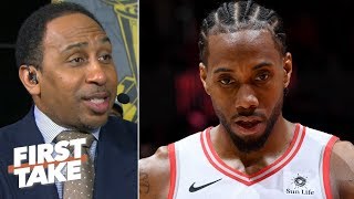 Kawhi didn't make the right play in the final moments of Game 5 - Stephen A. | First Take