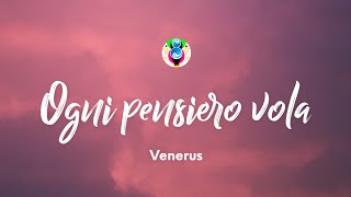 Vignette de la vidéo "Venerus - Ogni pensiero vola (Testo/Lyrics) ft. MACE"