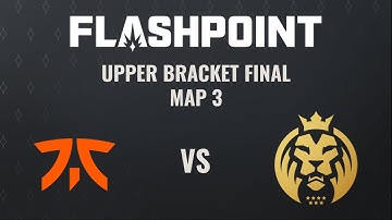Fnatic vs MAD Lions - Map 3 (Overpass) - Flashpoint 2 - Upper Bracket Final