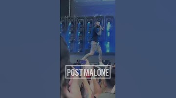 Thumbnail of Post Malone WOW #shorts