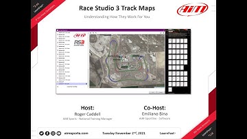 2-44 Race Studio 3 Track Maps - Live Webinar with Emiliano Bina - 11/02/2021