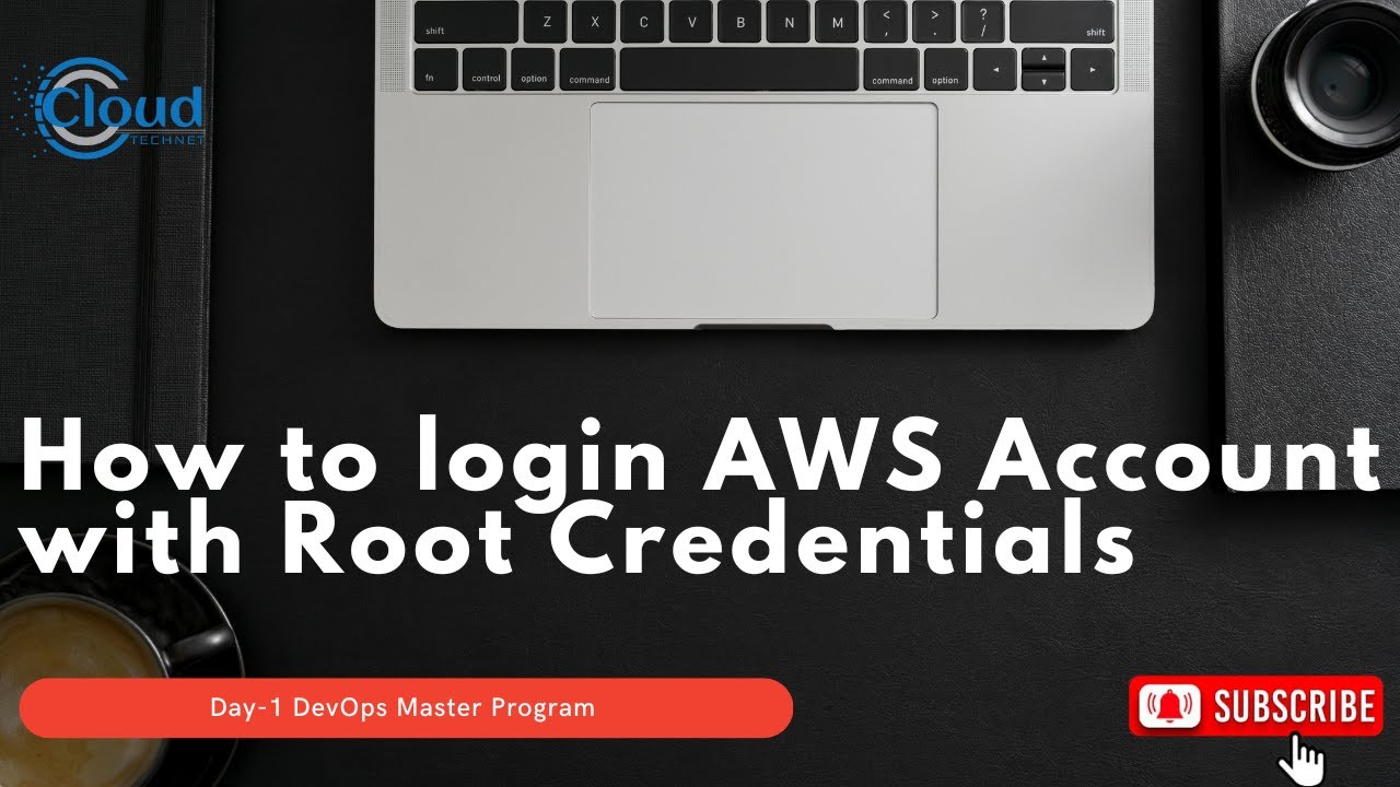 Day1 | Part3 | How to login to AWS account with Root Credentials - YouTube