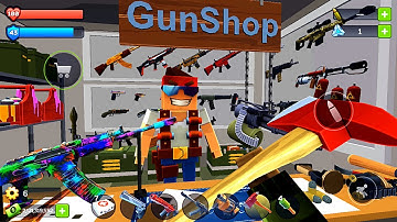 Pixel Combat: Zombie Strike | Gameplay Walkthrough Part 16 - New Shop Items - Lomelvo