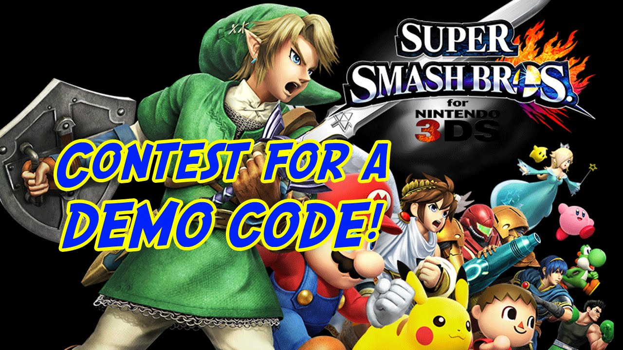 Super Smash Bros. Demo Code Contest! - The contest has ended! Thanks to all who entered!

