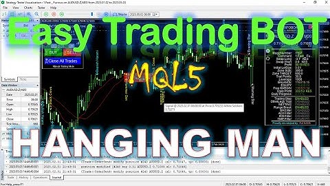 How to code HANGING MAN PATTERN in MQL5. Forex BOT - PART 24 - The only Video you will ever need.