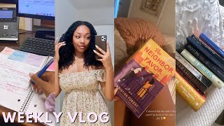 Weekly Vlog | Loc Update, Book Haul, Work Days in the Office