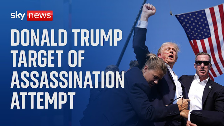 Former US President Donald Trump target of assassination attempt at Pennsylvania rally