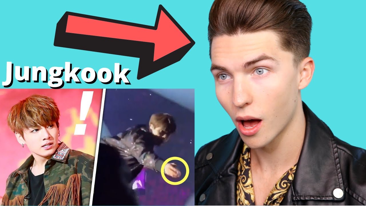 VOCAL COACH Justin Reacts to 3 Times Jungkook Saved Fans From INJURY