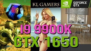 intel Core i9 9900K TUF Z390 PLUS GAMING ASUS NVIDIA GTX 1650