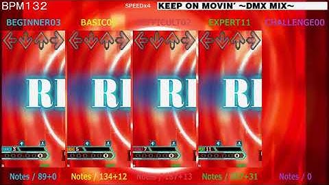 DDR / KEEP ON MOVIN