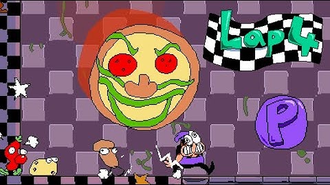 John Gutter (Lap 4) [P Rank] - Pizza Tower