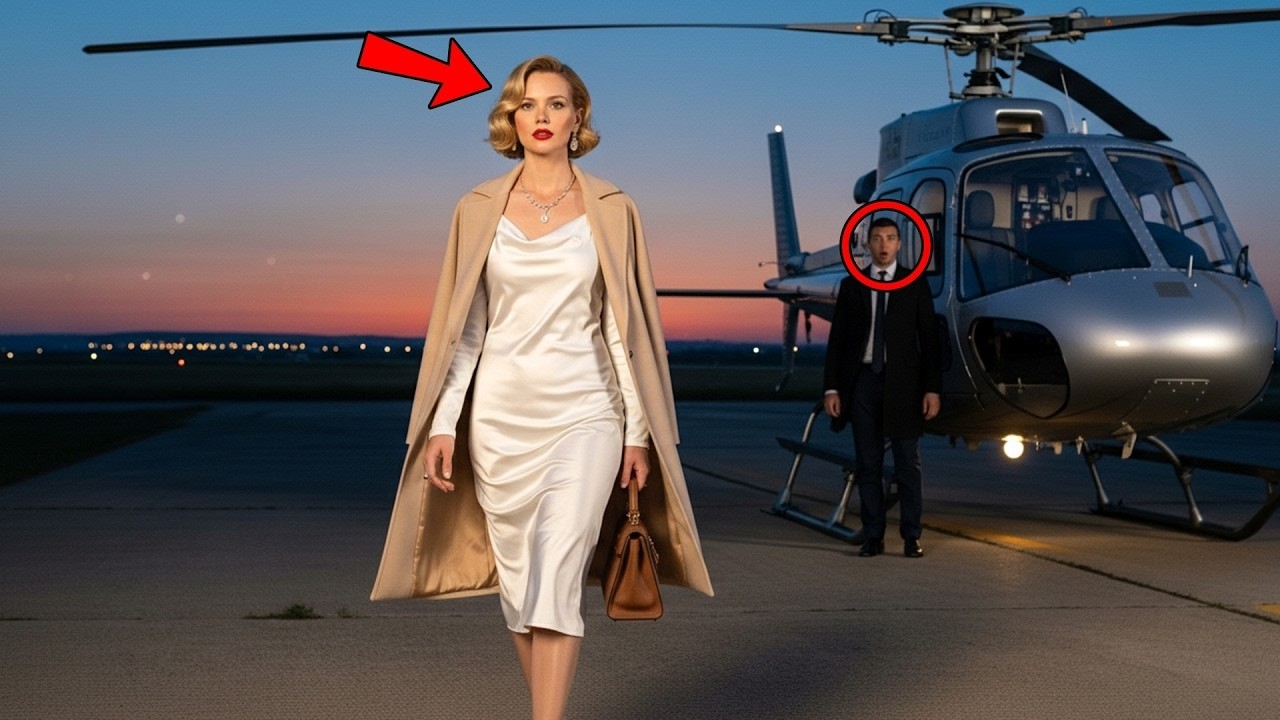“Evlilikten eli boş ayrıldı — özel helikopter onun için geldi.”