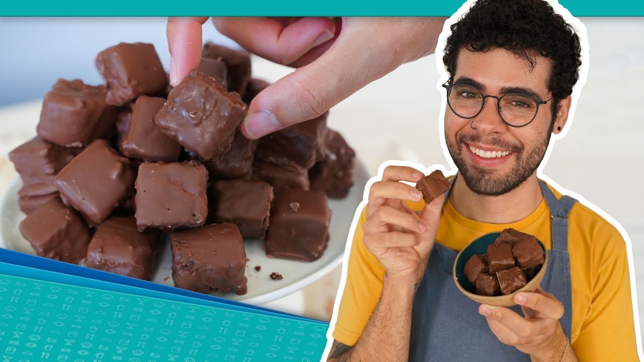 VOCÊ NÃO VAI CONSEGUIR PARAR DE COMER ESSA RECEITA | BROWNIE BITES FÁCIL E DELICIOSO