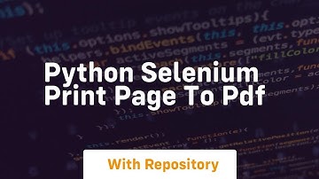 python selenium print page to pdf