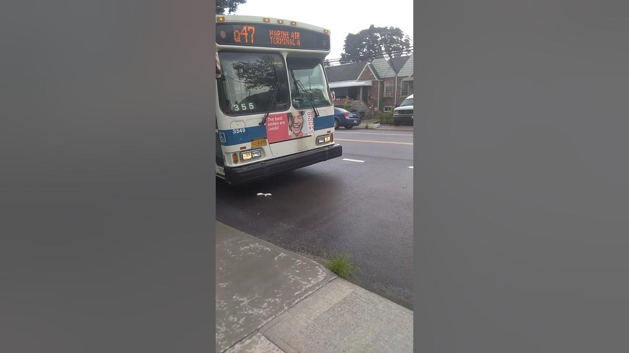 Queens, New York - Q47 Bus Route - Hybrid Electric Bus - Orion VII HEV