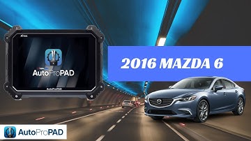 Programming a smart key to a 2016 Mazda 6 | AutoProPAD