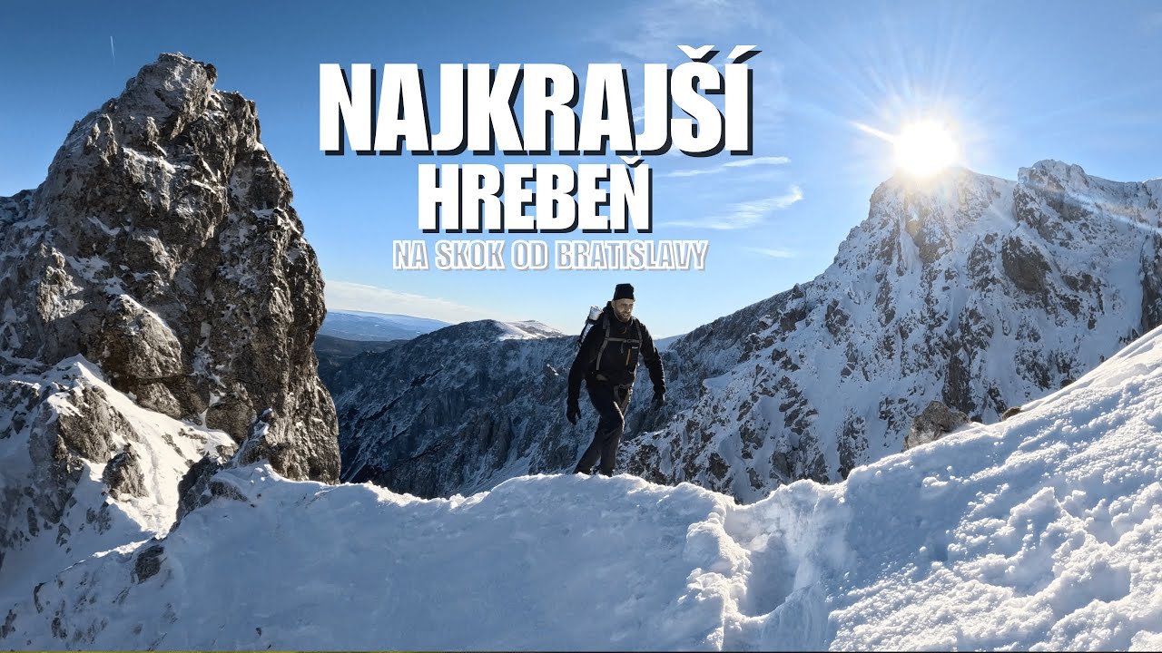 Najkrajšia hrebeňovka na skok od Bratislavy: Zimný Schneeberg cez Nandlgrat