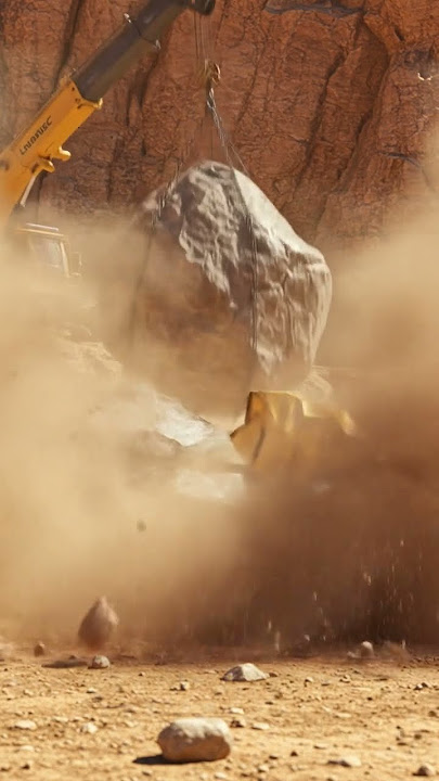 Lamborghini Crushed by Giant Rock! 💥 | Cinematic Animation You Won’t Believe #shorts #lamborghini