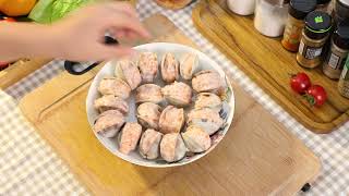 美食教学：蛤蜊酿虾滑 | 蛤蜊怎么做才好吃 | 虾滑和蛤蜊搭配