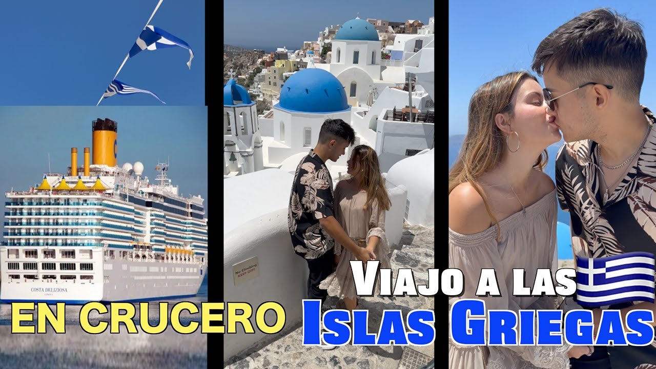 ASI FUE MI VIAJE POR ISLAS GRIEGAS🇬🇷 EN CRUCERO!!🛳️