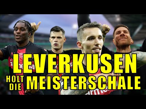 BAYER Leverkusen WINS BUNDESLIGA vs Werder BREMEN | Matchday VLOG