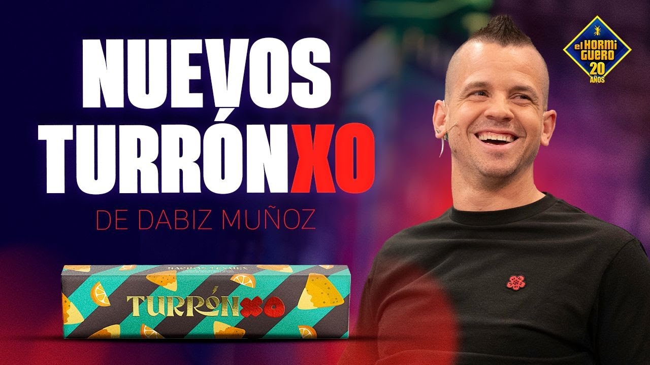 Pizza, gofre y nachos… ¡así son los nuevos turrones de Dabiz Muñoz! - El Hormiguero