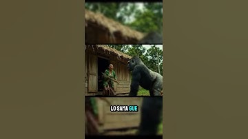 nenek vs gorila 😱 #veo3 #nenekhebat #gorilla #shortvideo #funny #ai #googlegemini
