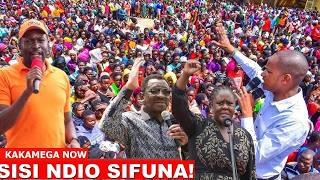 Live : Sifuna,Orengo, Babu Owino,Caleb Amisi,Winnie Odinga Mega Rally in Kakamega!!!